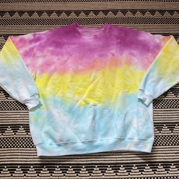 Tie Dye Crewneck Sweater - Picture 2 of 9